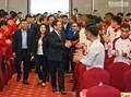 Chủ tịch Quốc hội Vương Đình Huệ thăm Trung tâm Đào tạo bóng đá trẻ PVF